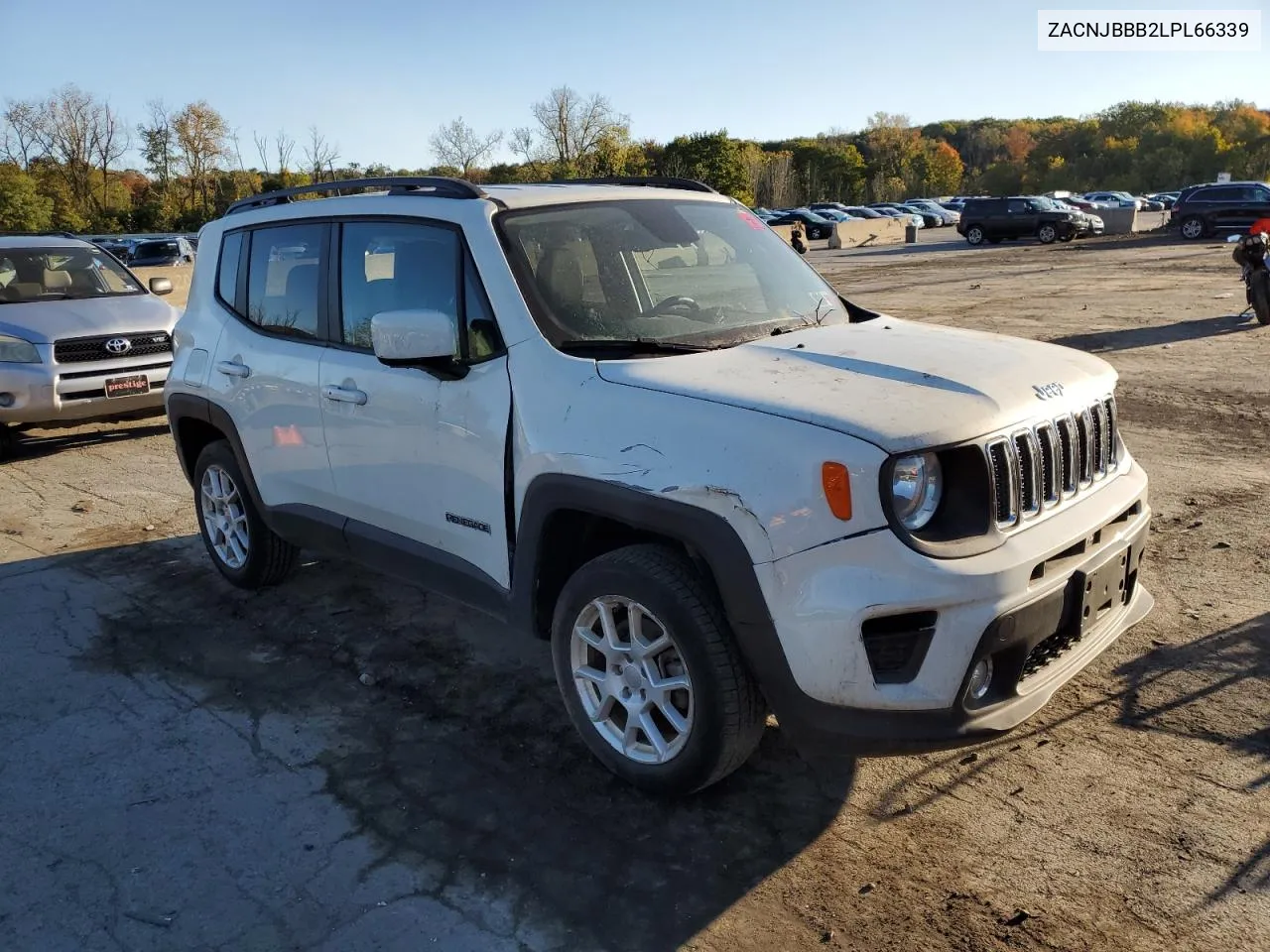 2020 Jeep Renegade Latitude VIN: ZACNJBBB2LPL66339 Lot: 75127054