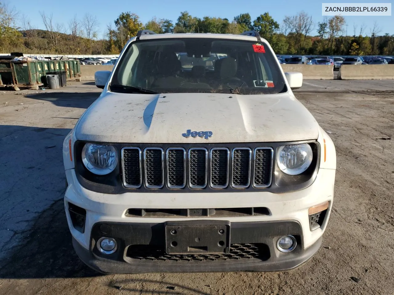 2020 Jeep Renegade Latitude VIN: ZACNJBBB2LPL66339 Lot: 75127054