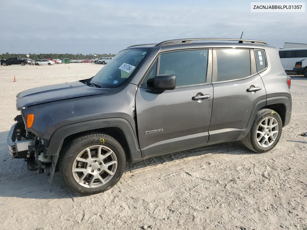 2020 Jeep Renegade Latitude VIN: ZACNJABB6LPL01357 Lot: 75137084