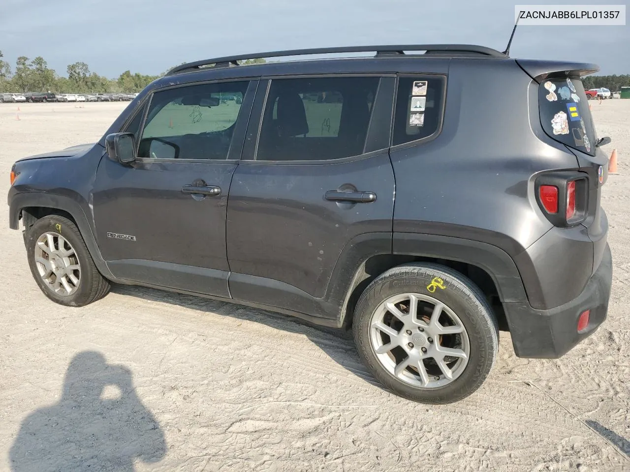 2020 Jeep Renegade Latitude VIN: ZACNJABB6LPL01357 Lot: 75137084