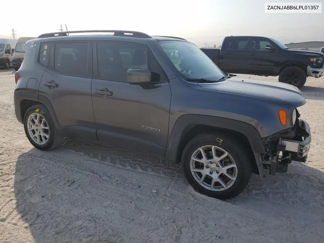 2020 Jeep Renegade Latitude VIN: ZACNJABB6LPL01357 Lot: 75137084