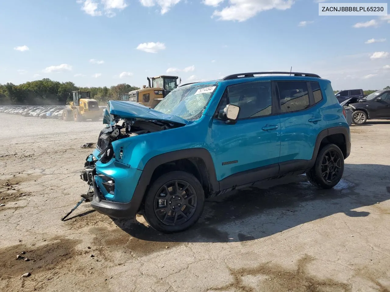 2020 Jeep Renegade Latitude VIN: ZACNJBBB8LPL65230 Lot: 75214494