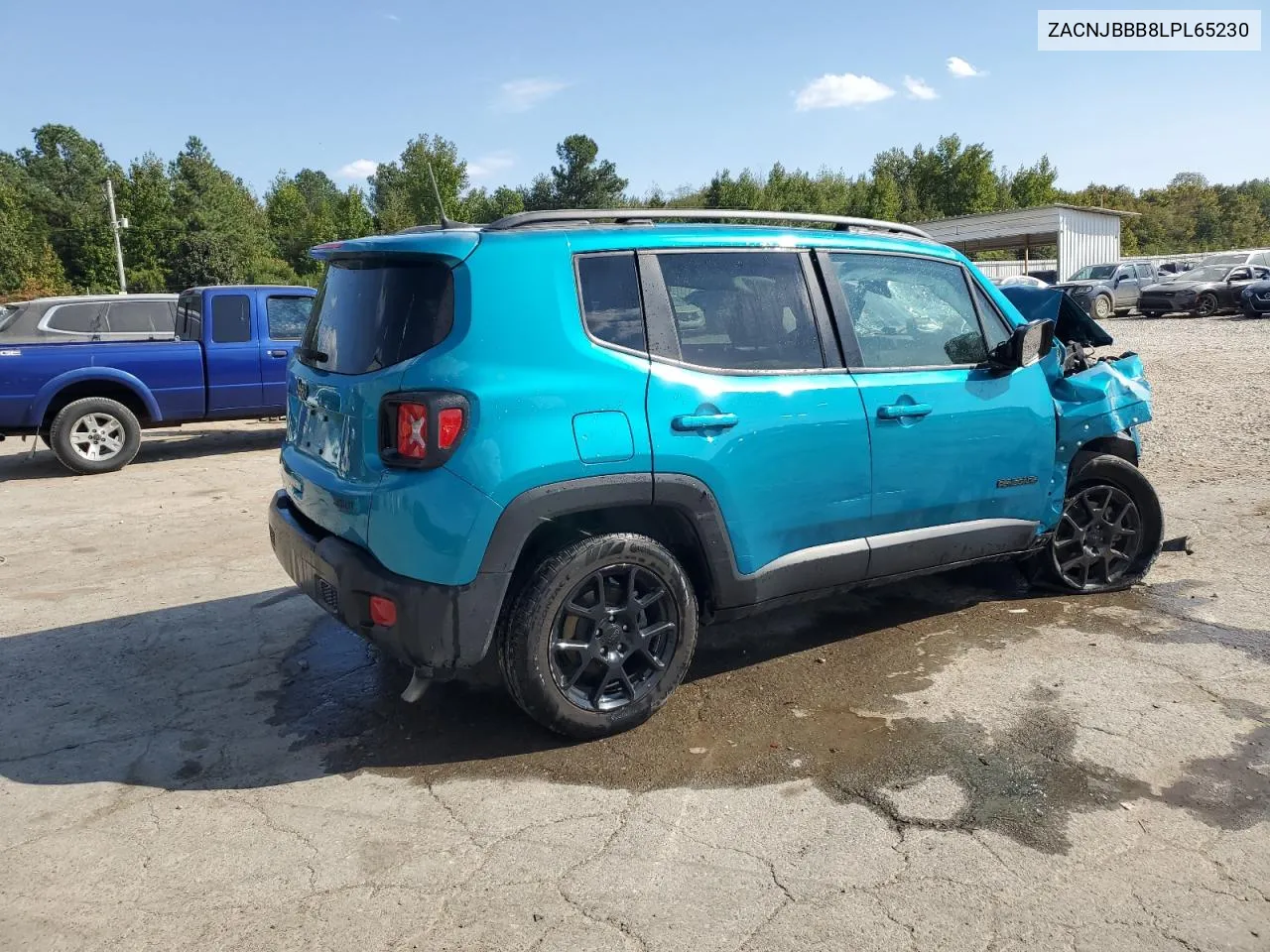 2020 Jeep Renegade Latitude VIN: ZACNJBBB8LPL65230 Lot: 75214494