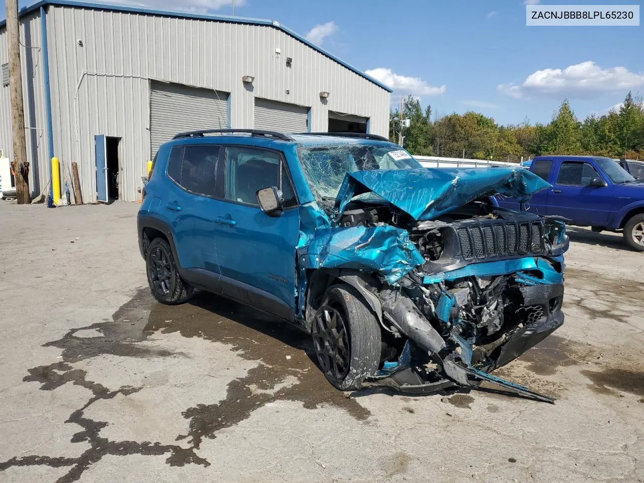 2020 Jeep Renegade Latitude VIN: ZACNJBBB8LPL65230 Lot: 75214494