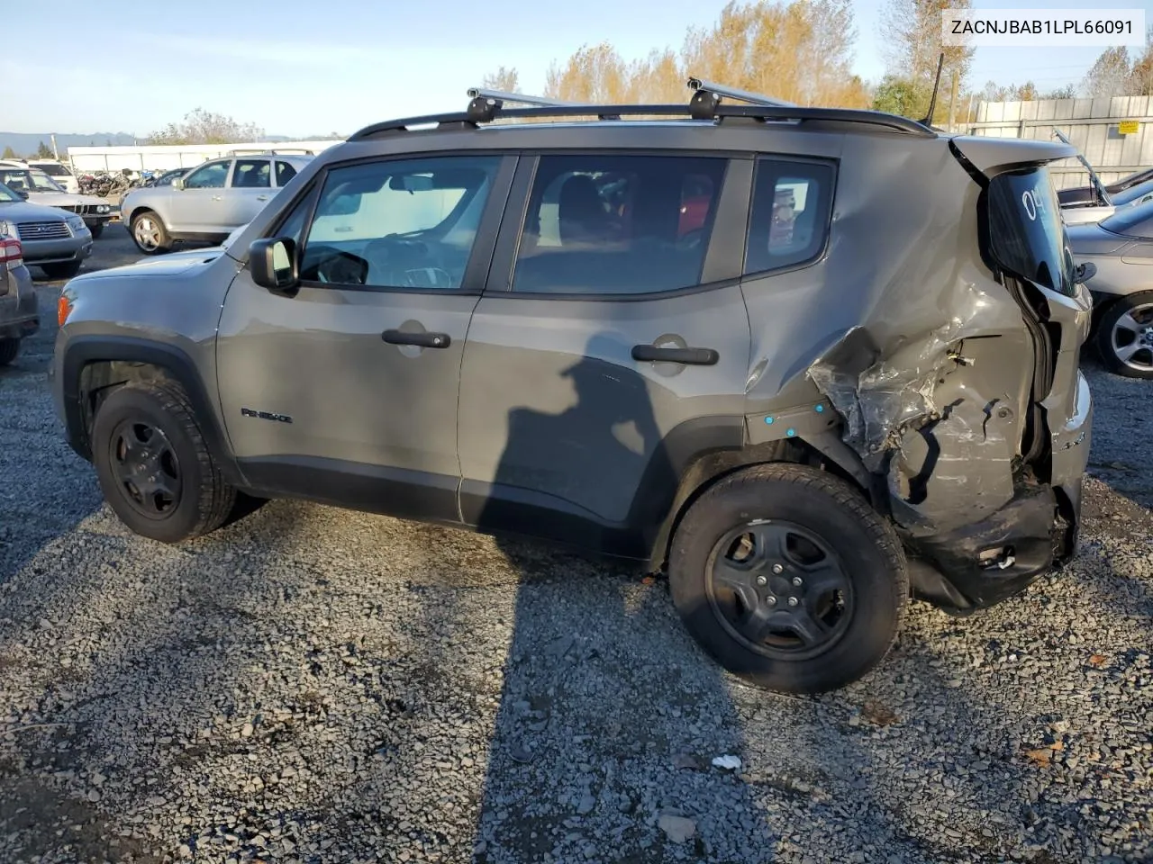 2020 Jeep Renegade Sport VIN: ZACNJBAB1LPL66091 Lot: 75217044