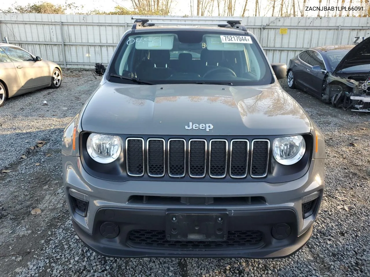 2020 Jeep Renegade Sport VIN: ZACNJBAB1LPL66091 Lot: 75217044