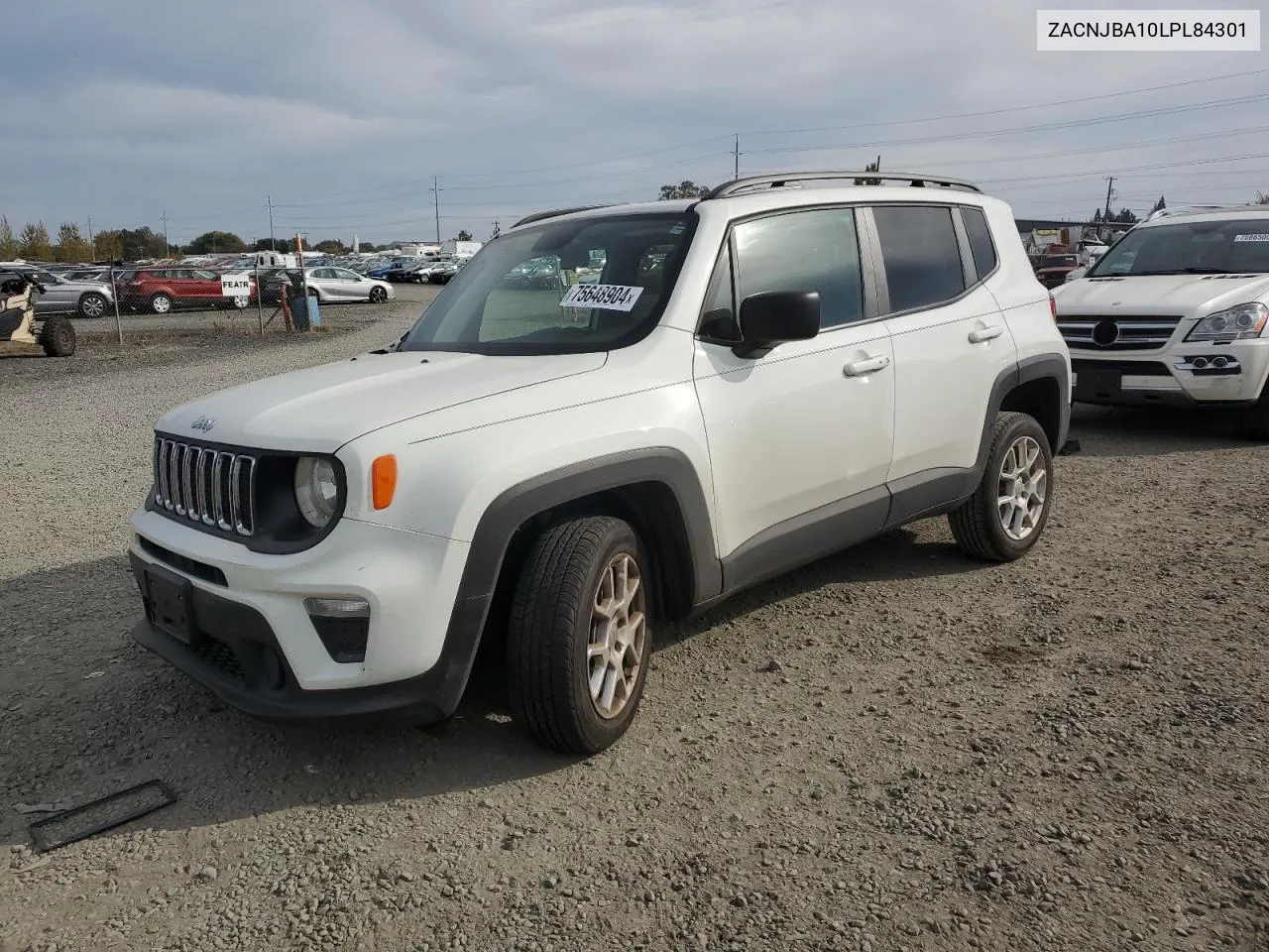 2020 Jeep Renegade Sport VIN: ZACNJBA10LPL84301 Lot: 75648904