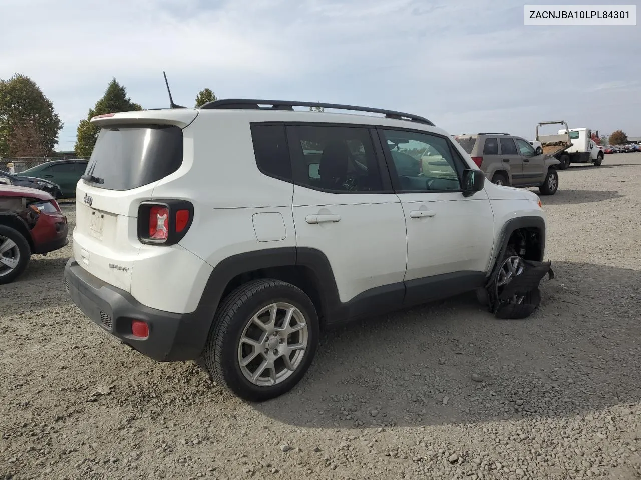 2020 Jeep Renegade Sport VIN: ZACNJBA10LPL84301 Lot: 75648904