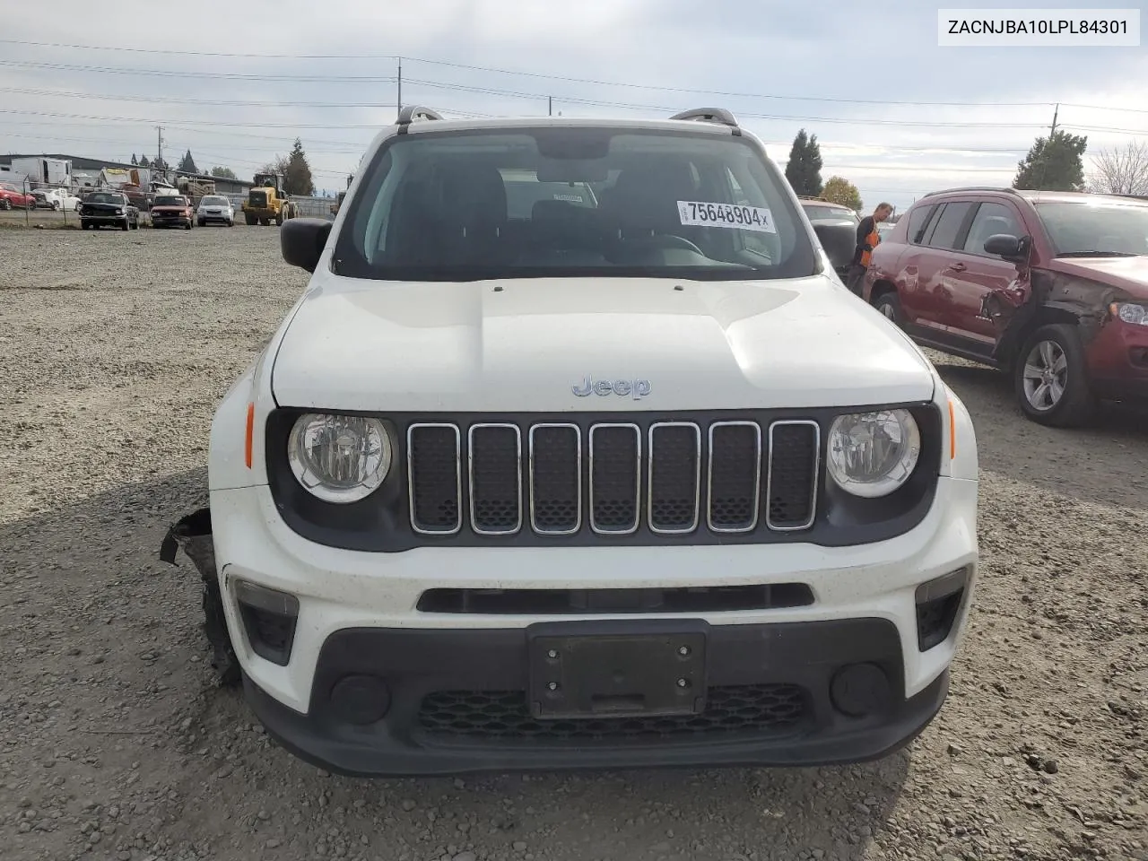 2020 Jeep Renegade Sport VIN: ZACNJBA10LPL84301 Lot: 75648904