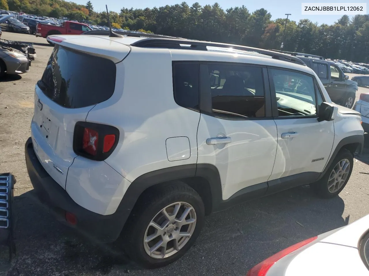 2020 Jeep Renegade Latitude VIN: ZACNJBBB1LPL12062 Lot: 75701454