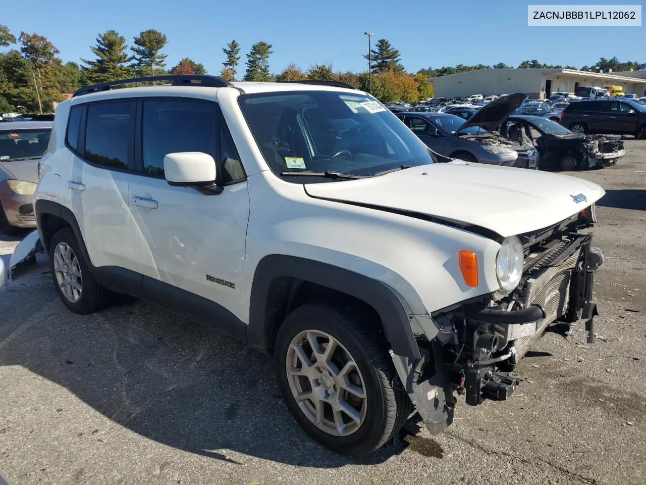 2020 Jeep Renegade Latitude VIN: ZACNJBBB1LPL12062 Lot: 75701454