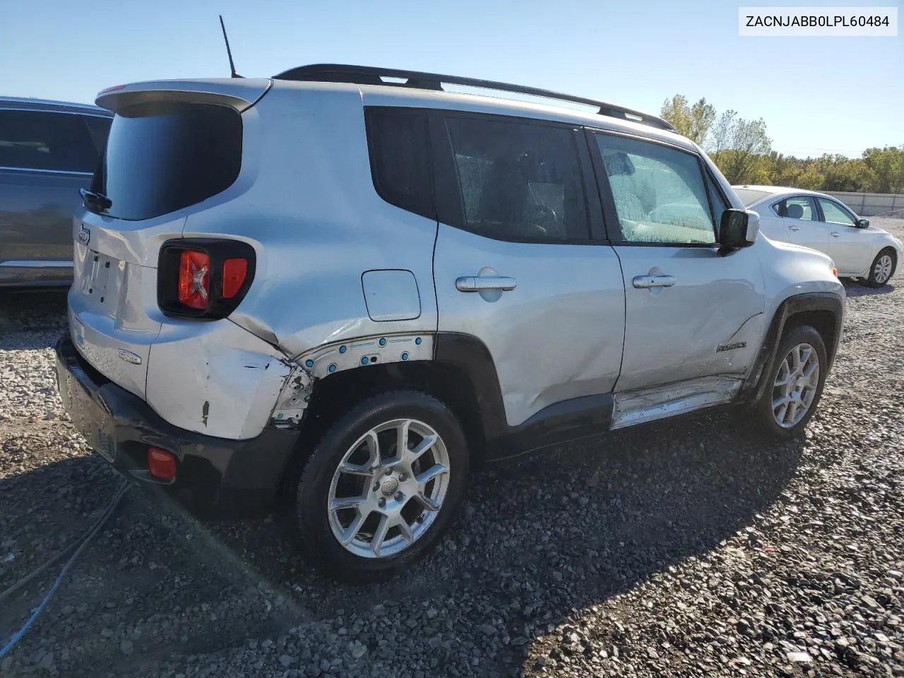 2020 Jeep Renegade Latitude VIN: ZACNJABB0LPL60484 Lot: 76027274