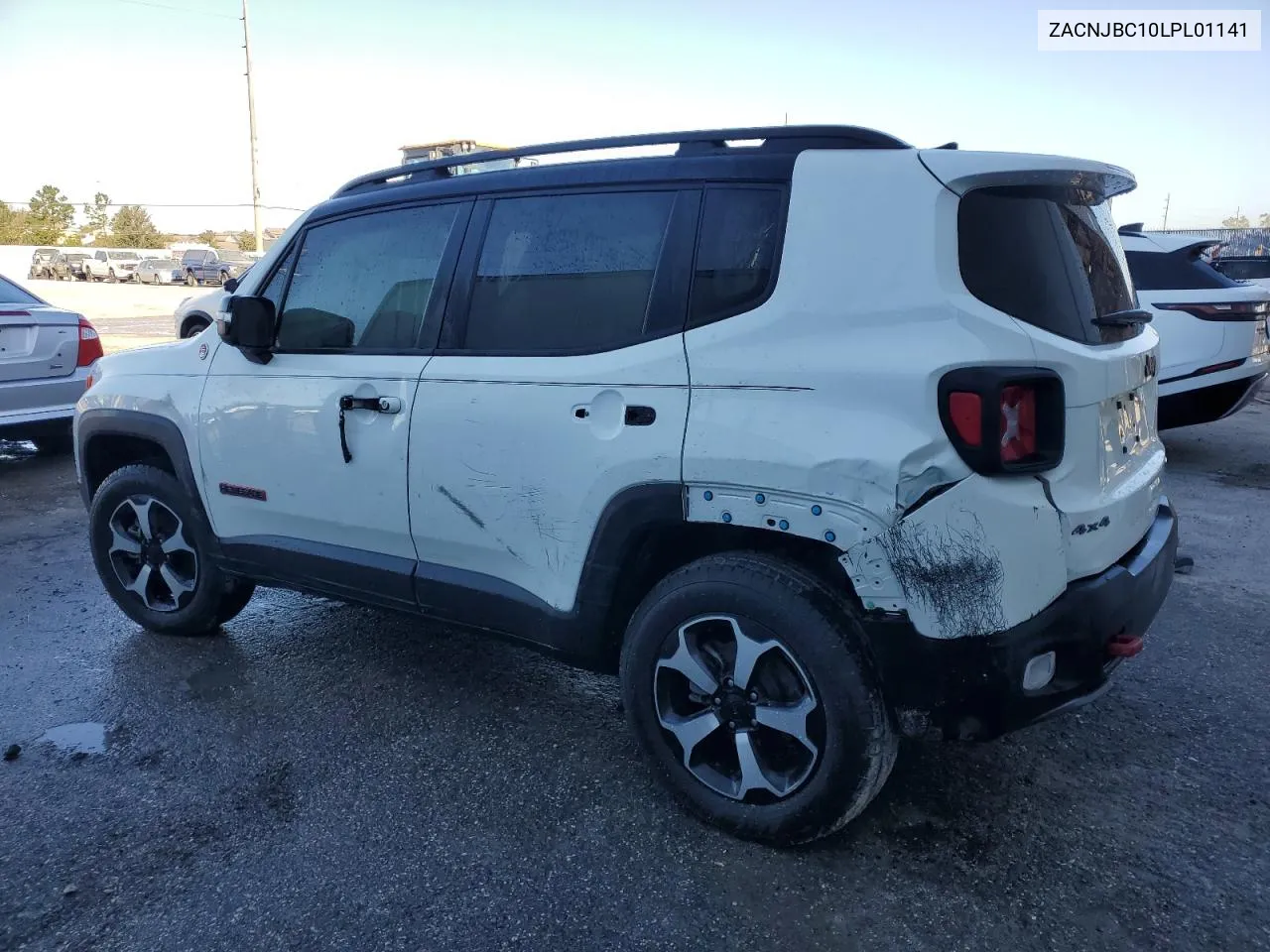 2020 Jeep Renegade Trailhawk VIN: ZACNJBC10LPL01141 Lot: 76105334