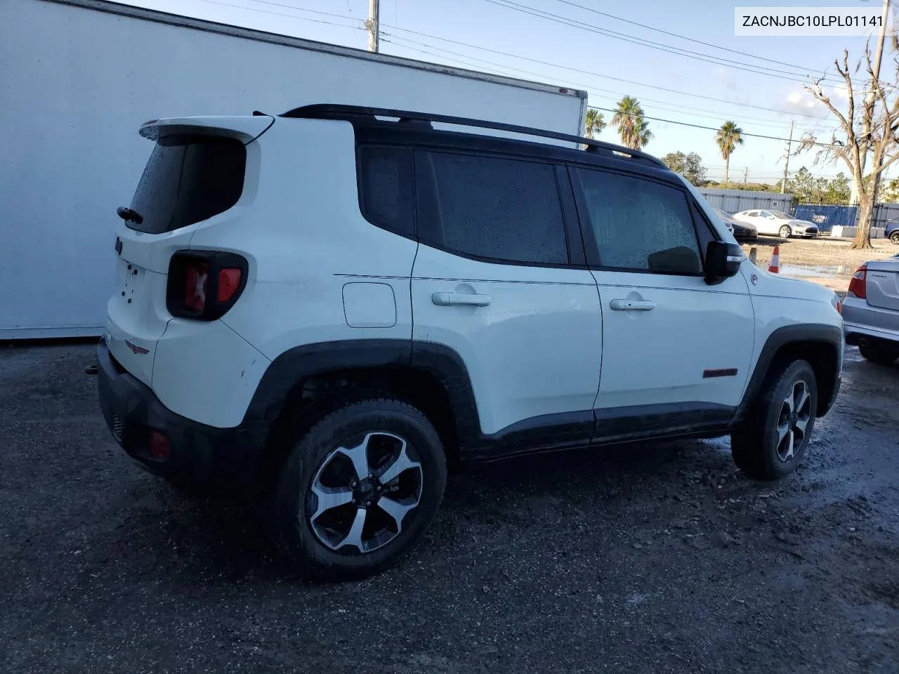 ZACNJBC10LPL01141 2020 Jeep Renegade Trailhawk