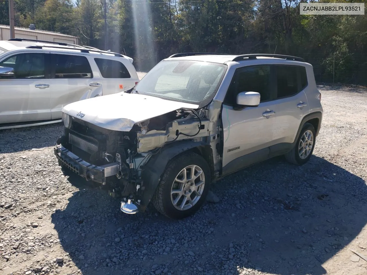 2020 Jeep Renegade Latitude VIN: ZACNJABB2LPL93521 Lot: 76231374