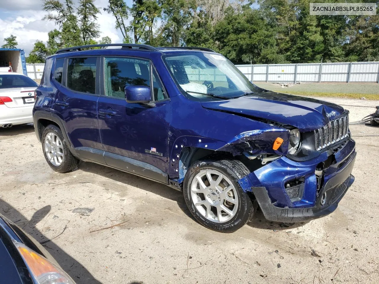 2020 Jeep Renegade Latitude VIN: ZACNJABB3LPL85265 Lot: 76688654