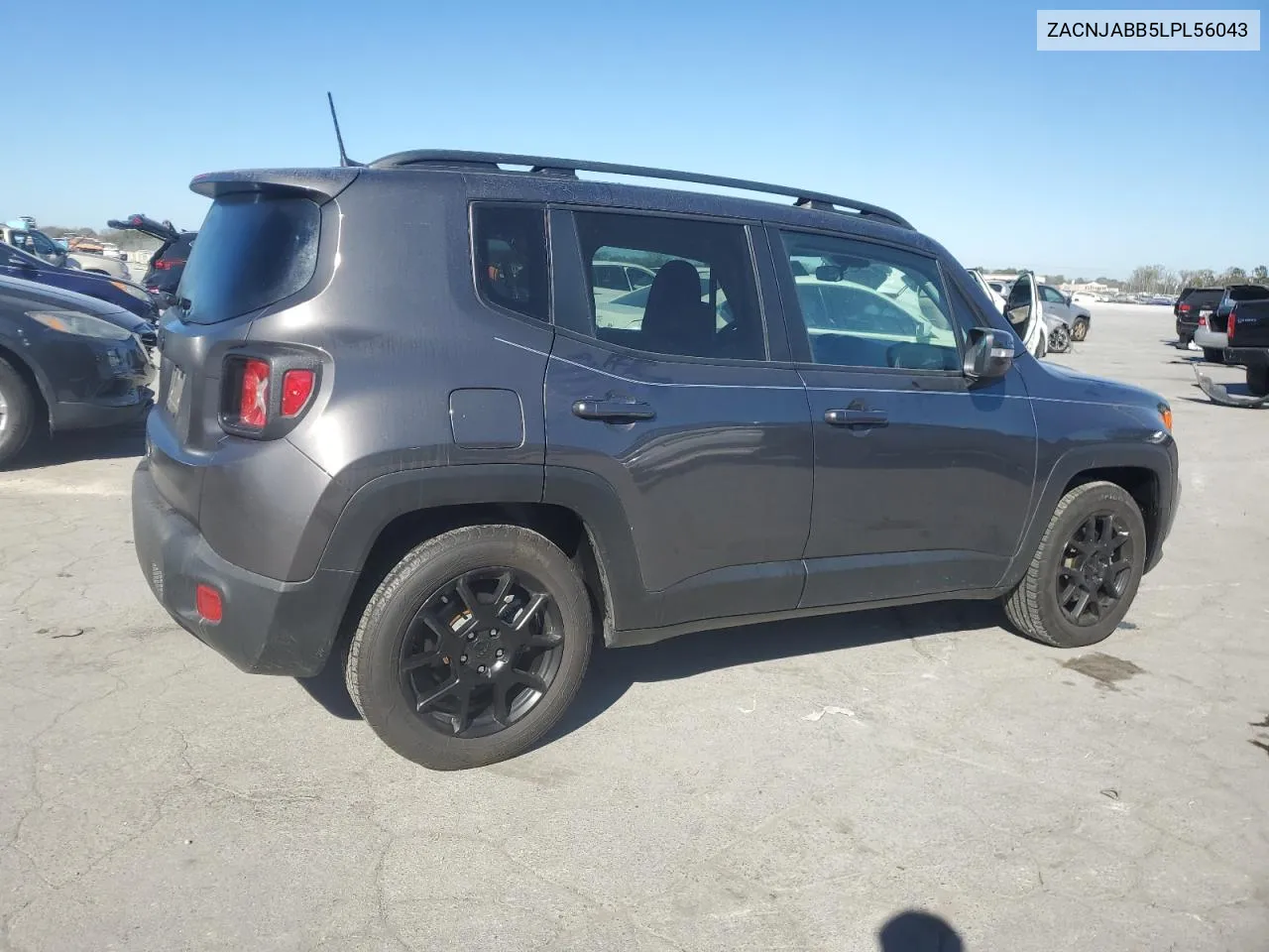 2020 Jeep Renegade Latitude VIN: ZACNJABB5LPL56043 Lot: 76770174