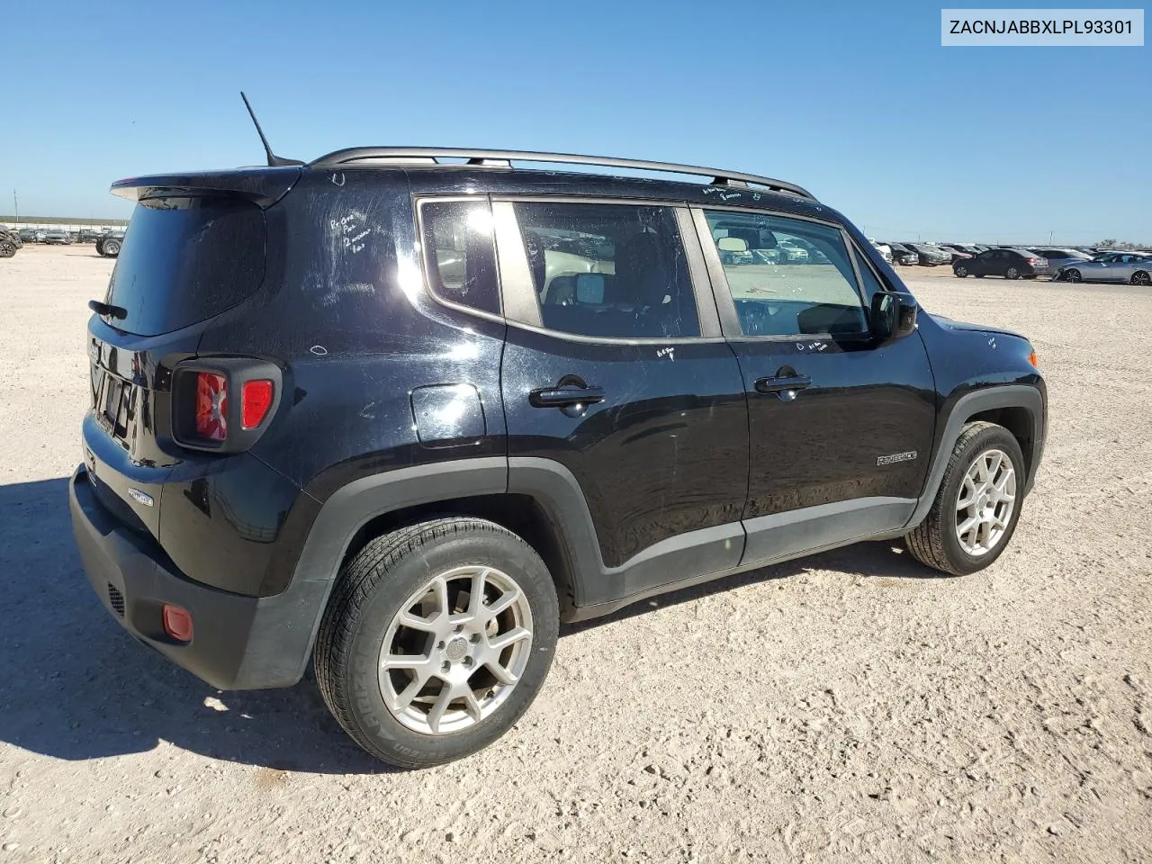 2020 Jeep Renegade Latitude VIN: ZACNJABBXLPL93301 Lot: 77027444