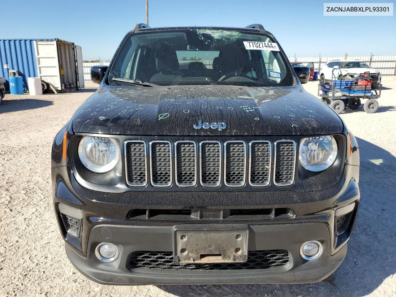 2020 Jeep Renegade Latitude VIN: ZACNJABBXLPL93301 Lot: 77027444