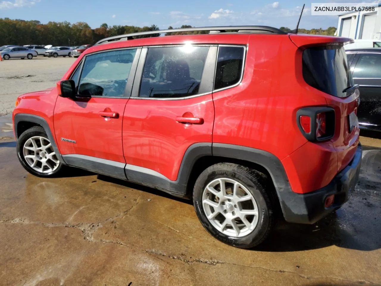 2020 Jeep Renegade Latitude VIN: ZACNJABB3LPL67588 Lot: 77084474