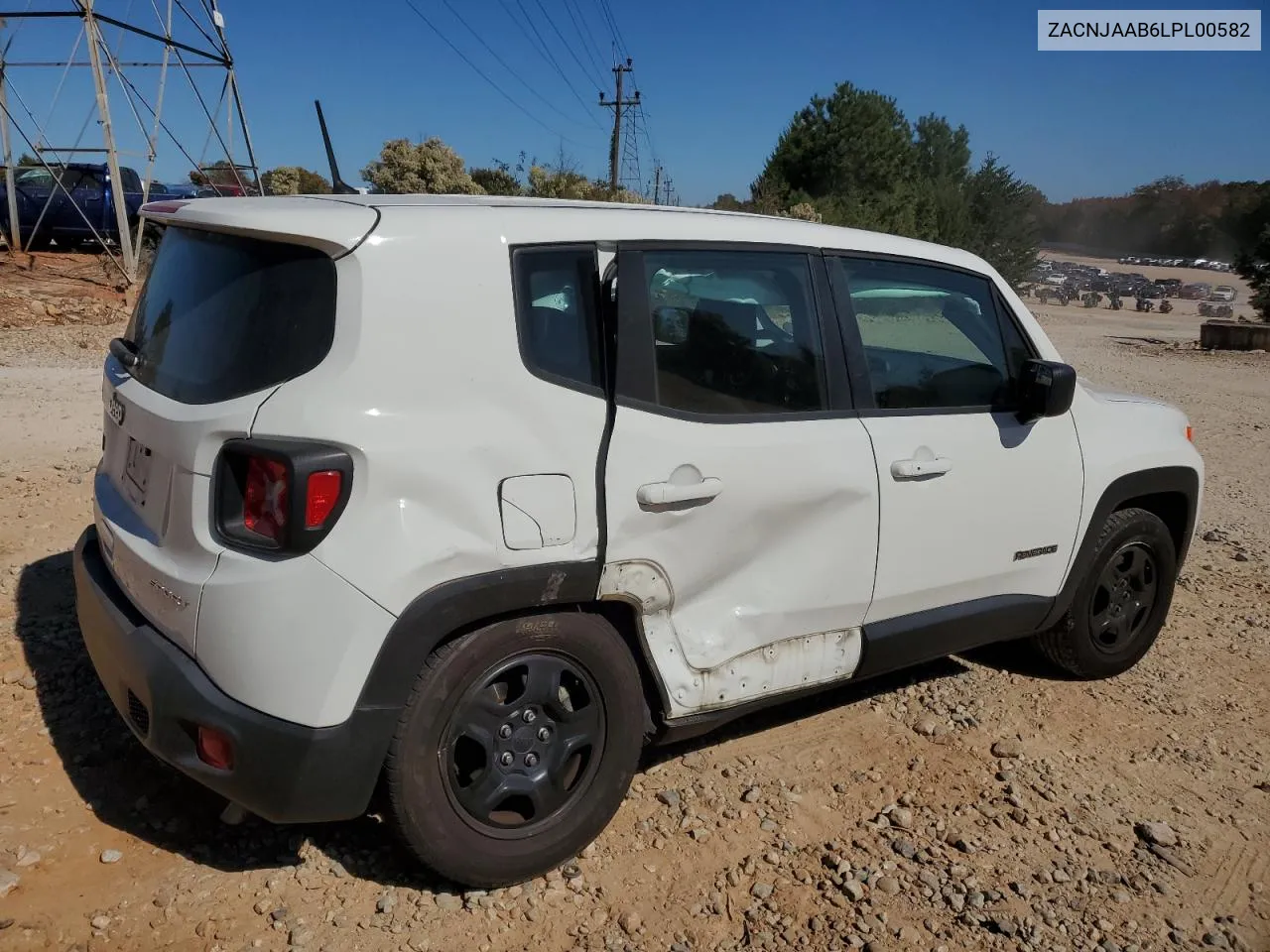 2020 Jeep Renegade Sport VIN: ZACNJAAB6LPL00582 Lot: 77096934