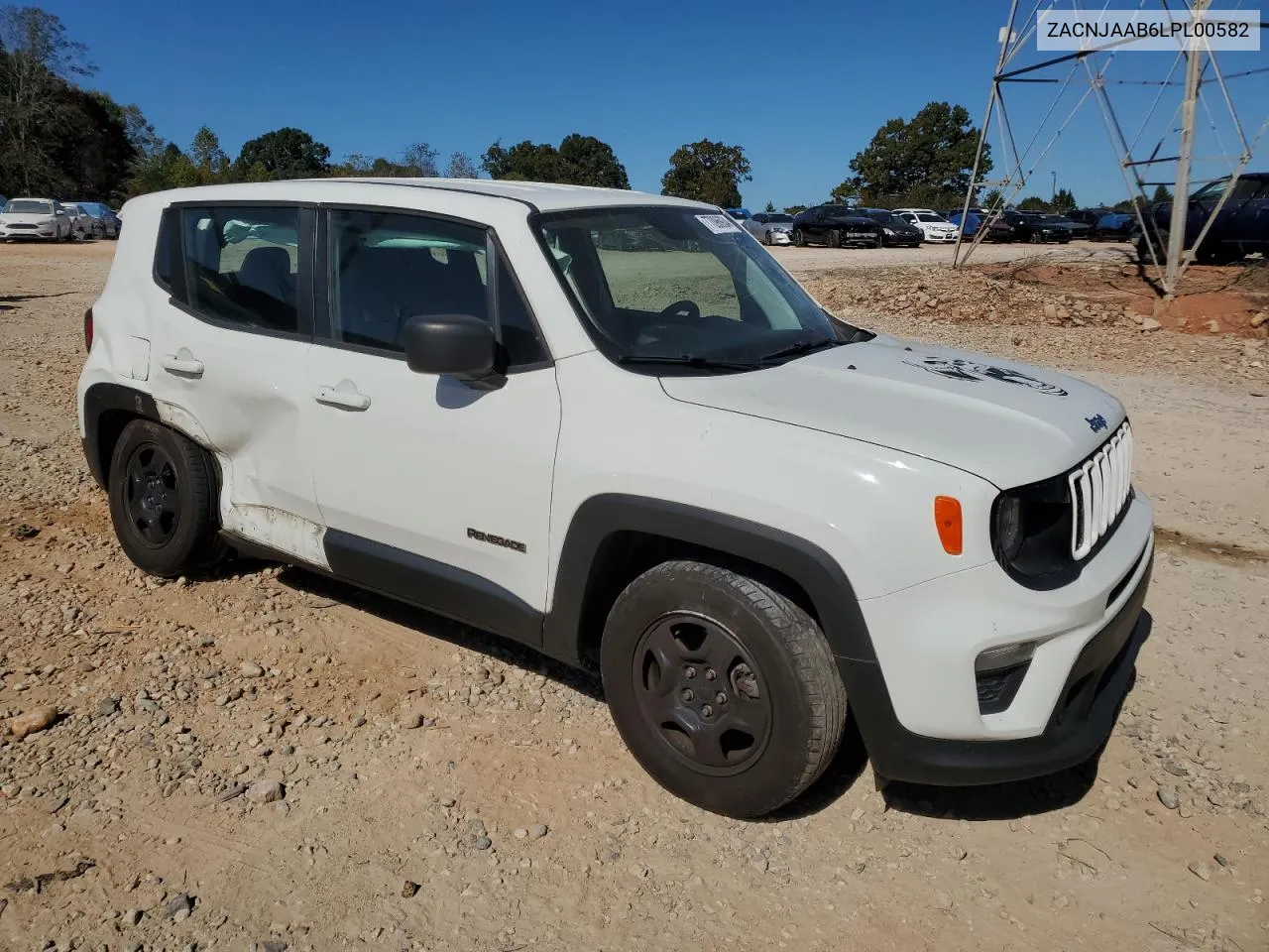 ZACNJAAB6LPL00582 2020 Jeep Renegade Sport