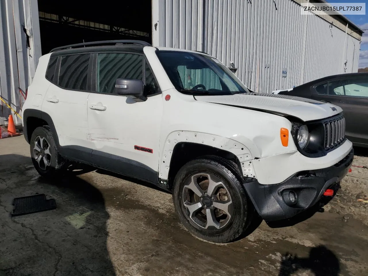 2020 Jeep Renegade Trailhawk VIN: ZACNJBC15LPL77387 Lot: 77138044