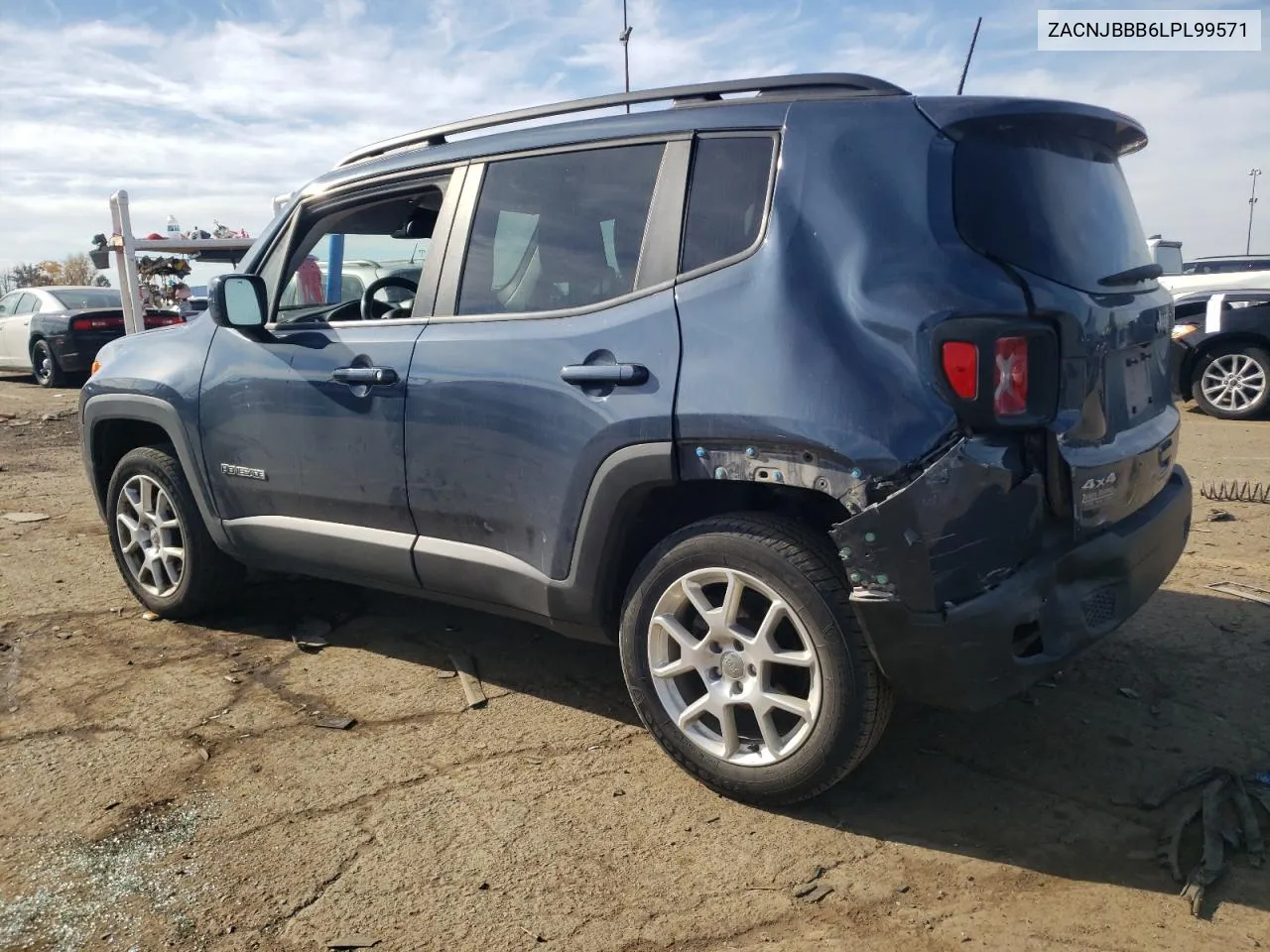 2020 Jeep Renegade Latitude VIN: ZACNJBBB6LPL99571 Lot: 77542624