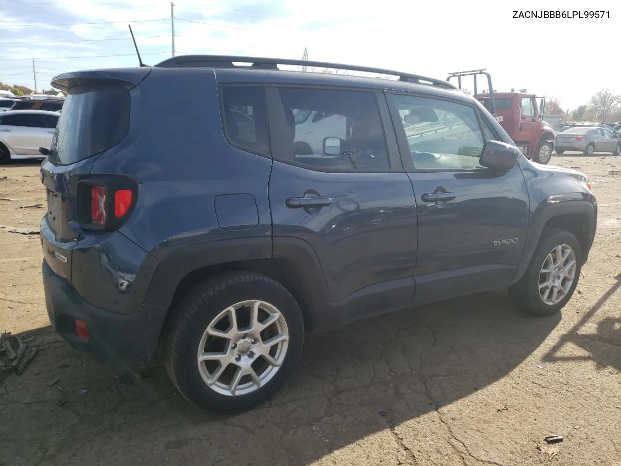 2020 Jeep Renegade Latitude VIN: ZACNJBBB6LPL99571 Lot: 77542624