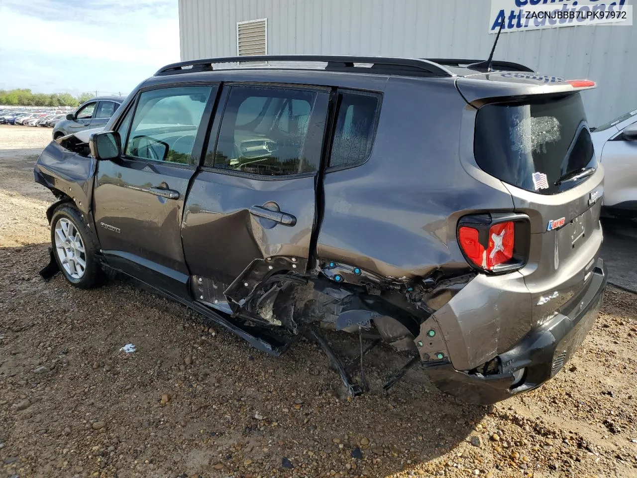 2020 Jeep Renegade Latitude VIN: ZACNJBBB7LPK97972 Lot: 77548334