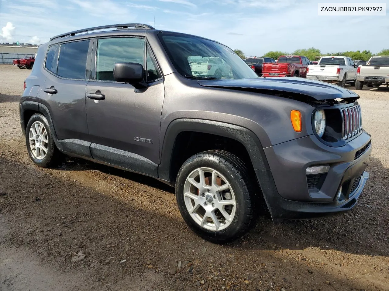 2020 Jeep Renegade Latitude VIN: ZACNJBBB7LPK97972 Lot: 77548334