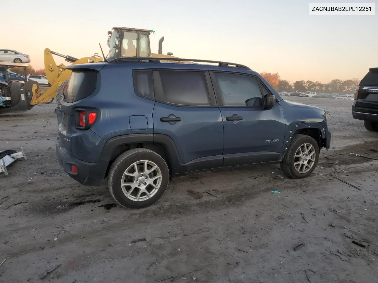 2020 Jeep Renegade Sport VIN: ZACNJBAB2LPL12251 Lot: 77673334