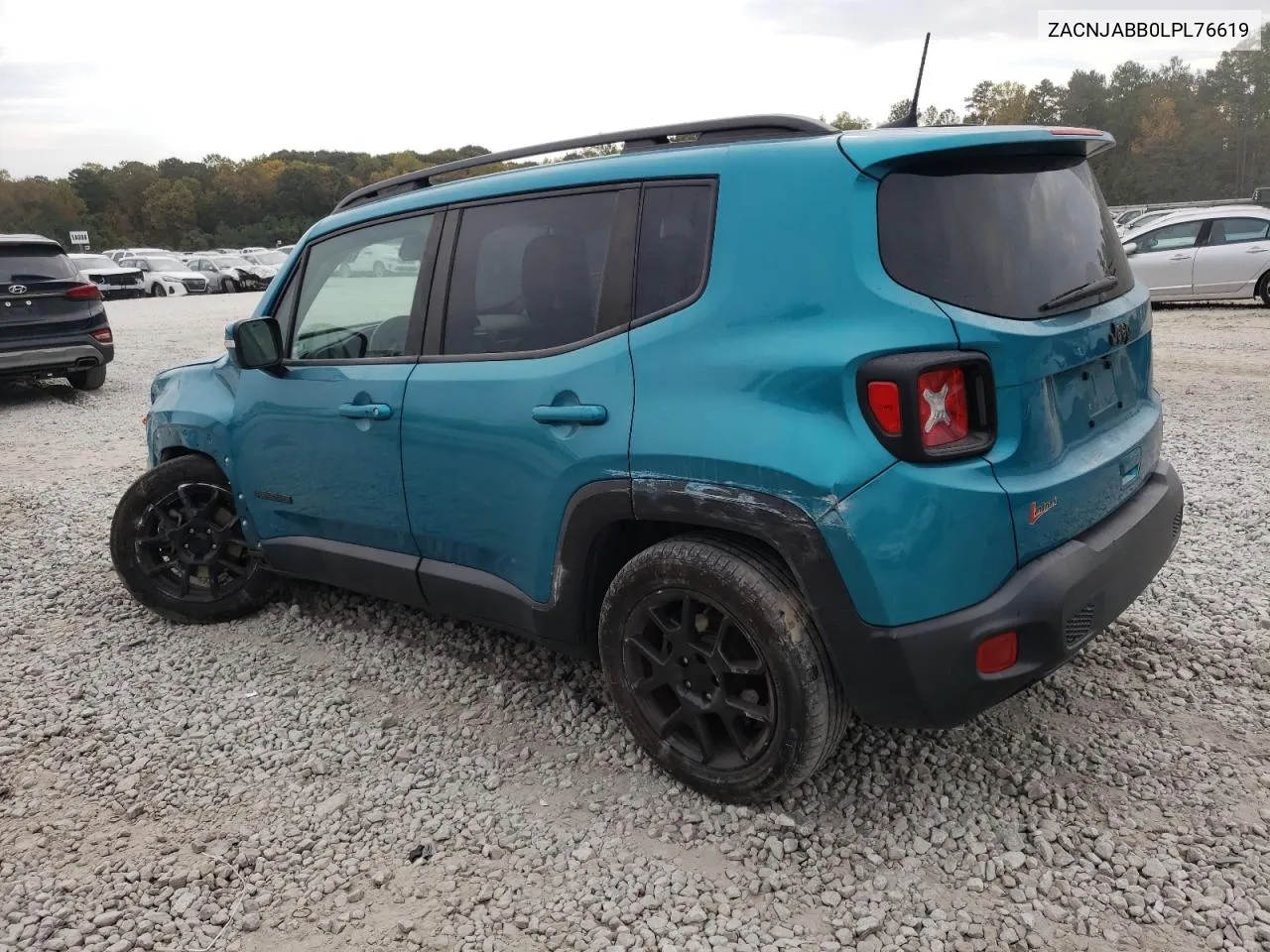 2020 Jeep Renegade Latitude VIN: ZACNJABB0LPL76619 Lot: 78841444