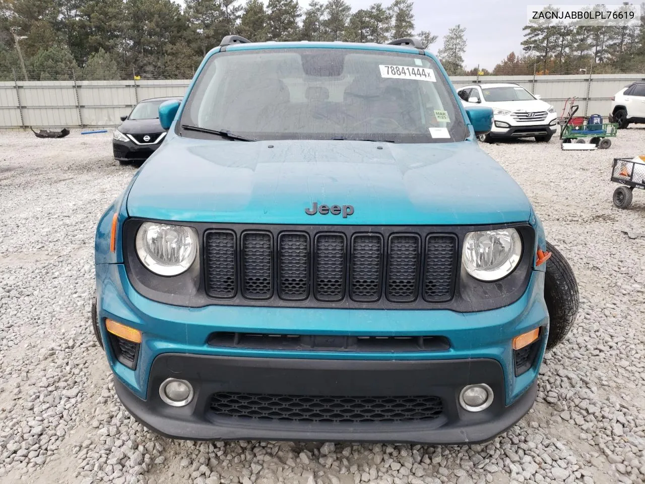 2020 Jeep Renegade Latitude VIN: ZACNJABB0LPL76619 Lot: 78841444