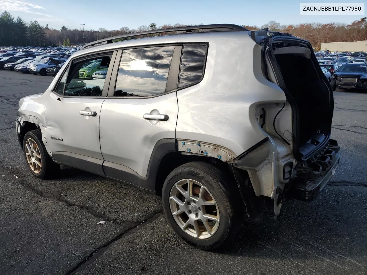 2020 Jeep Renegade Latitude VIN: ZACNJBBB1LPL77980 Lot: 78959204