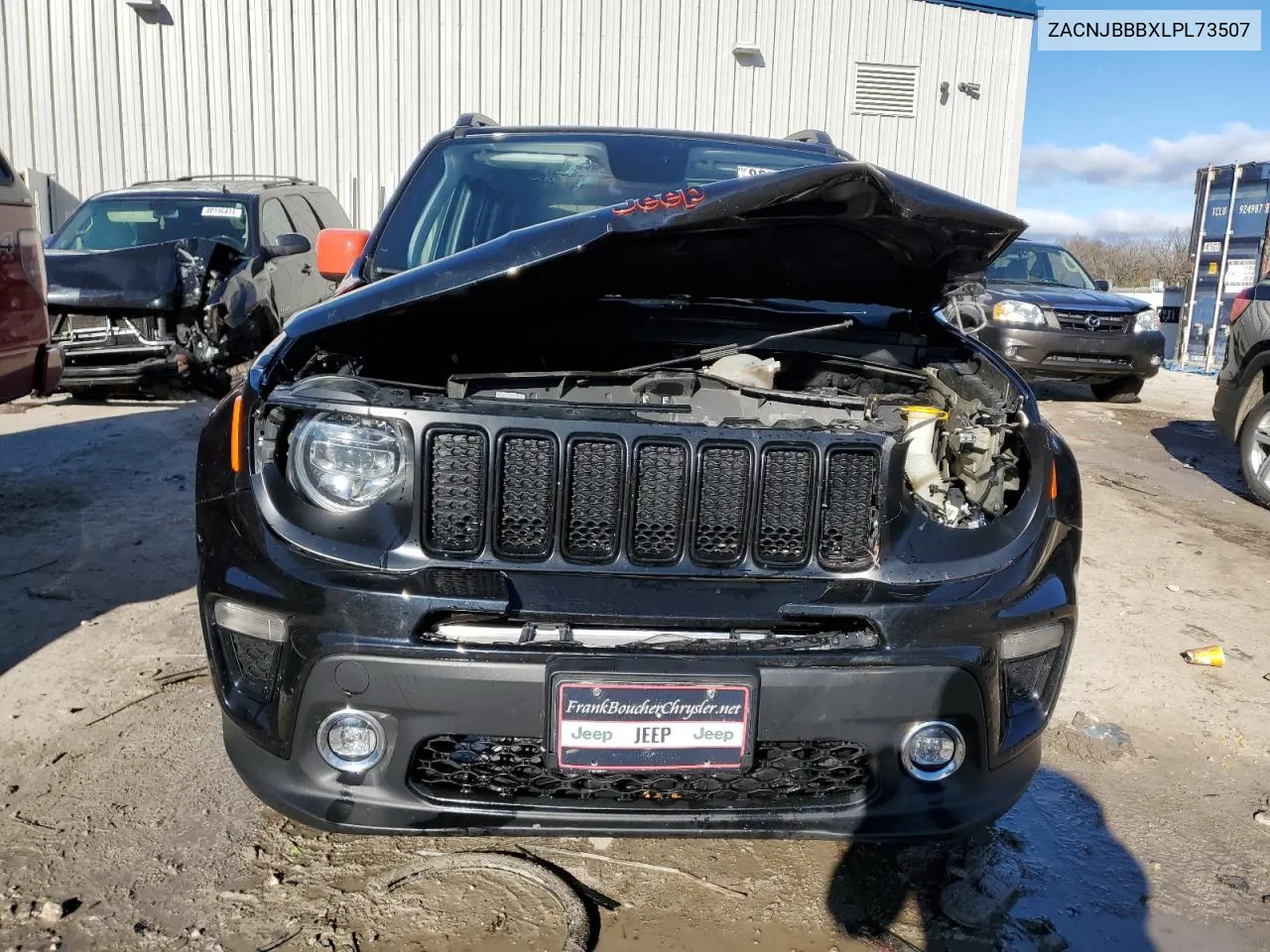 2020 Jeep Renegade Latitude VIN: ZACNJBBBXLPL73507 Lot: 80539734