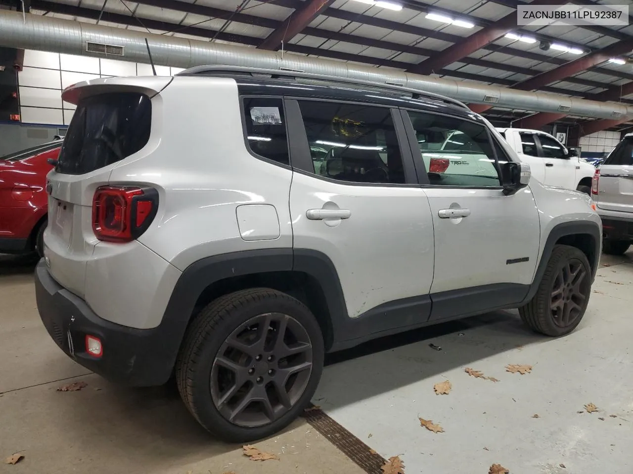 2020 Jeep Renegade Latitude VIN: ZACNJBB11LPL92387 Lot: 80892534