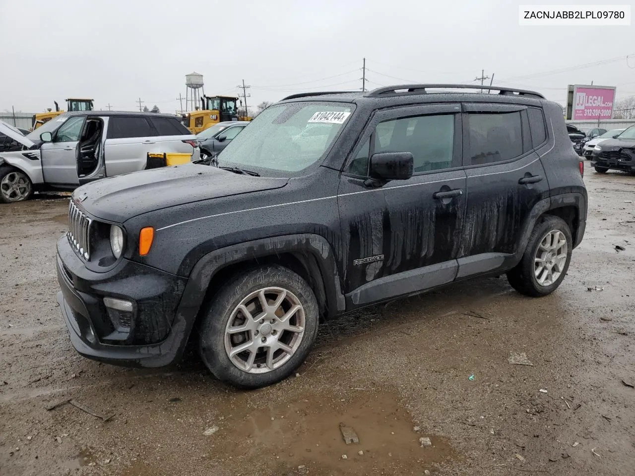 2020 Jeep Renegade Latitude VIN: ZACNJABB2LPL09780 Lot: 81042144