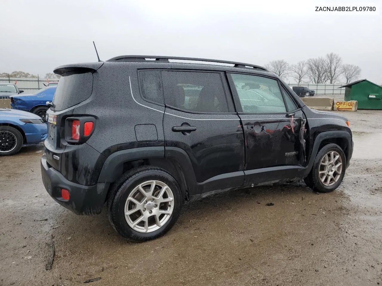 2020 Jeep Renegade Latitude VIN: ZACNJABB2LPL09780 Lot: 81042144