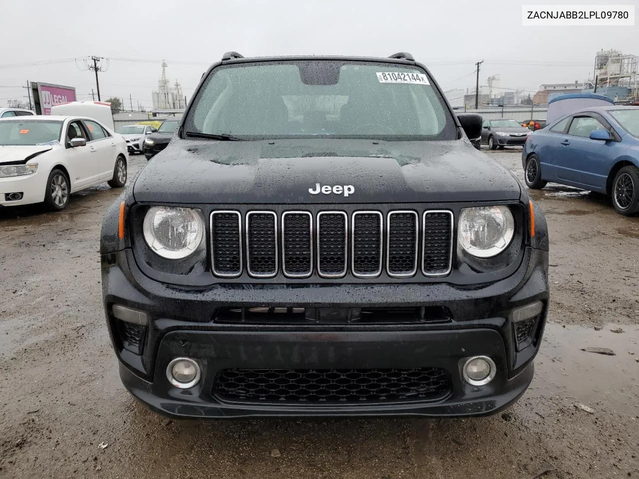 2020 Jeep Renegade Latitude VIN: ZACNJABB2LPL09780 Lot: 81042144