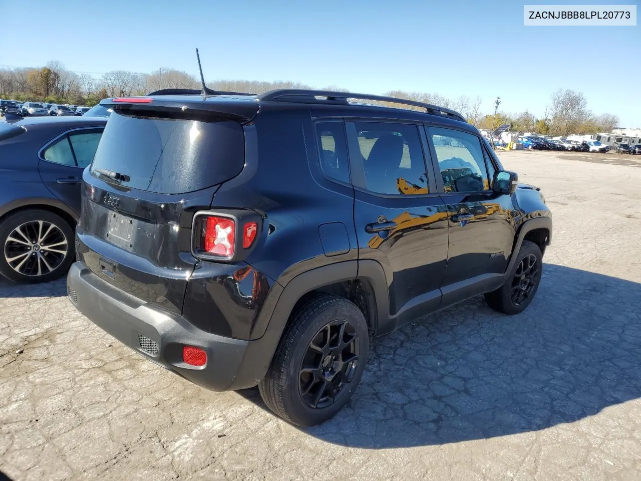 2020 Jeep Renegade Latitude VIN: ZACNJBBB8LPL20773 Lot: 81231164