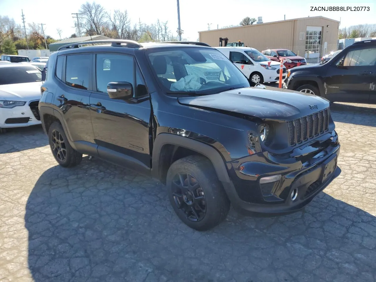 2020 Jeep Renegade Latitude VIN: ZACNJBBB8LPL20773 Lot: 81231164