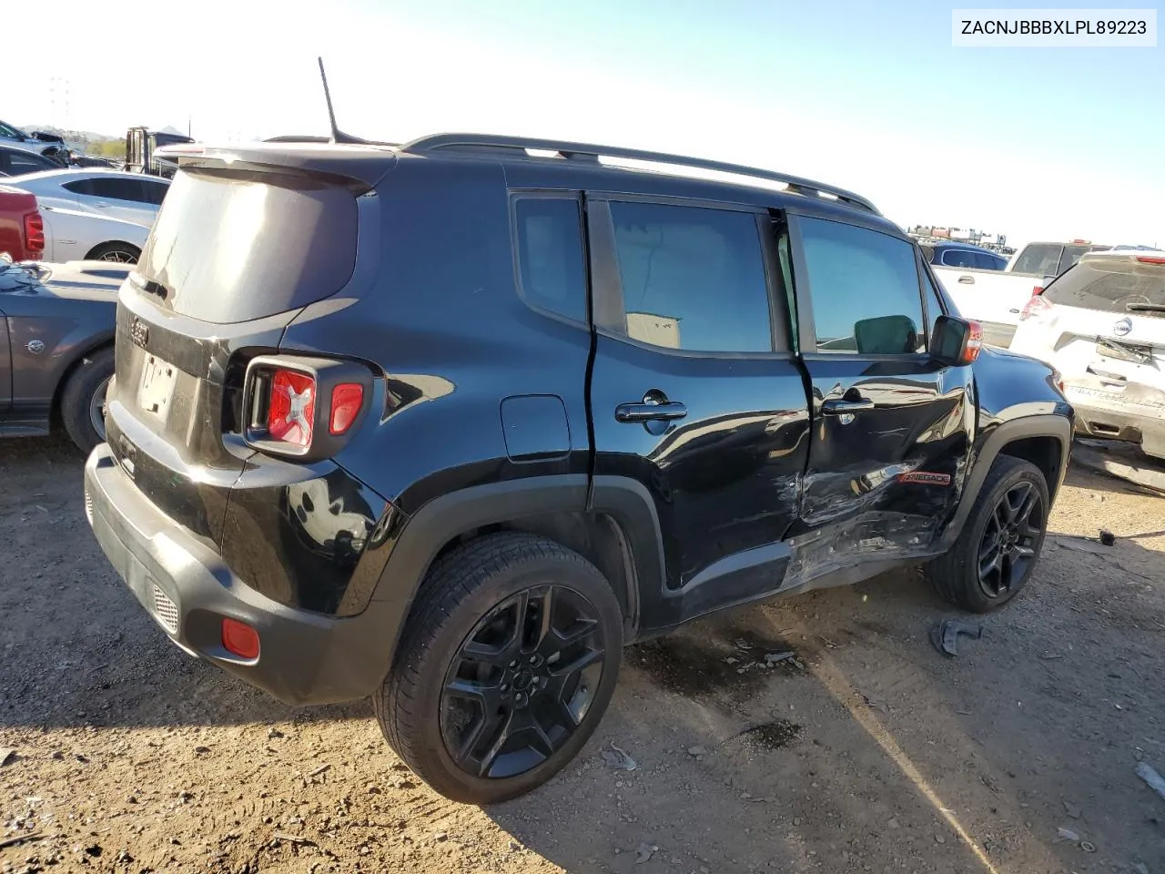 2020 Jeep Renegade Latitude VIN: ZACNJBBBXLPL89223 Lot: 81817214