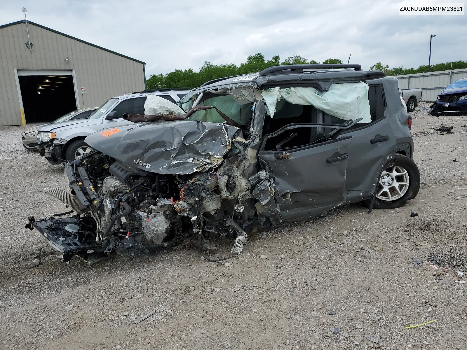 2021 Jeep Renegade Sport VIN: ZACNJDAB6MPM23821 Lot: 53824344