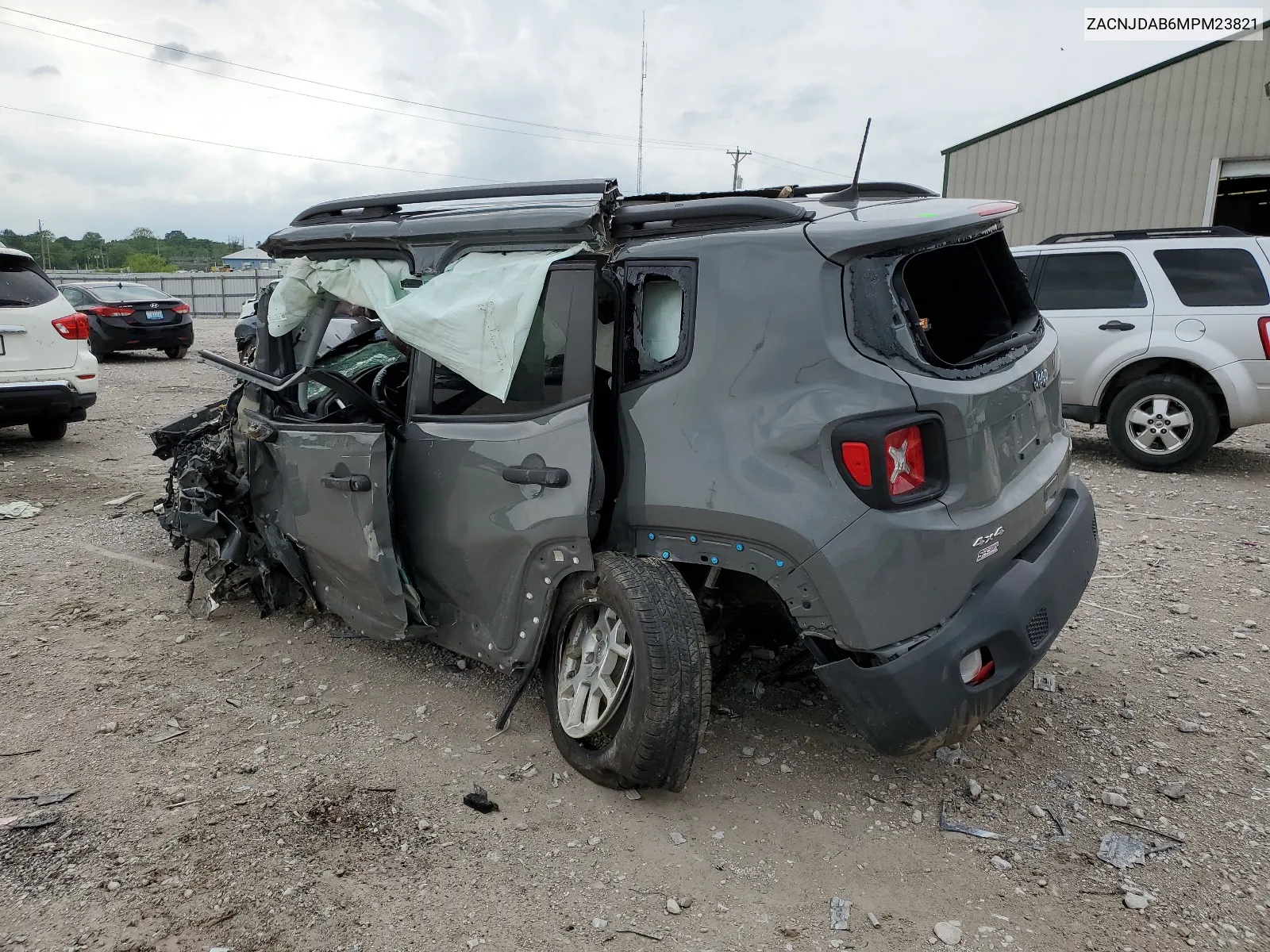 2021 Jeep Renegade Sport VIN: ZACNJDAB6MPM23821 Lot: 53824344