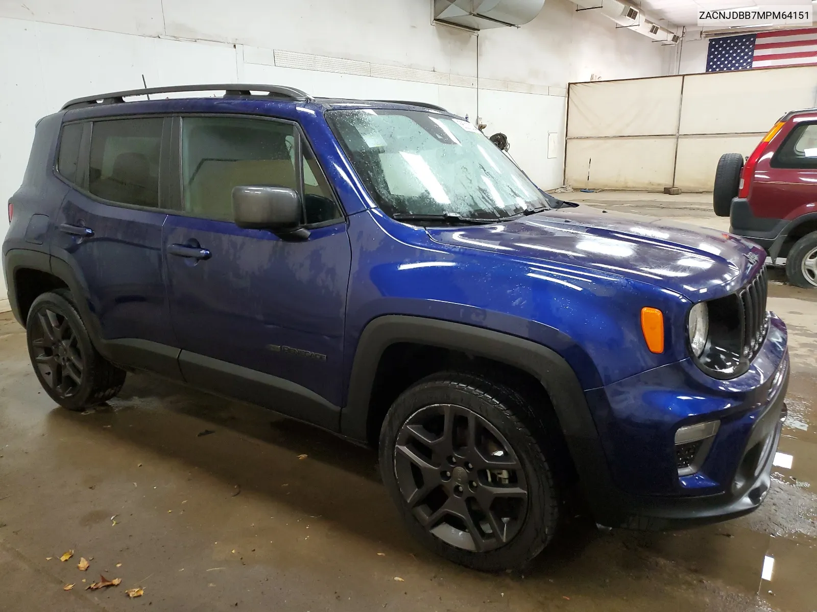 2021 Jeep Renegade Latitude VIN: ZACNJDBB7MPM64151 Lot: 56218304