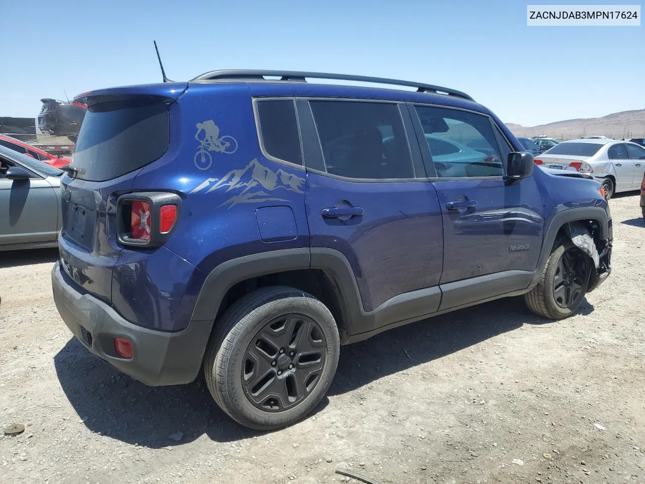 ZACNJDAB3MPN17624 2021 Jeep Renegade Sport