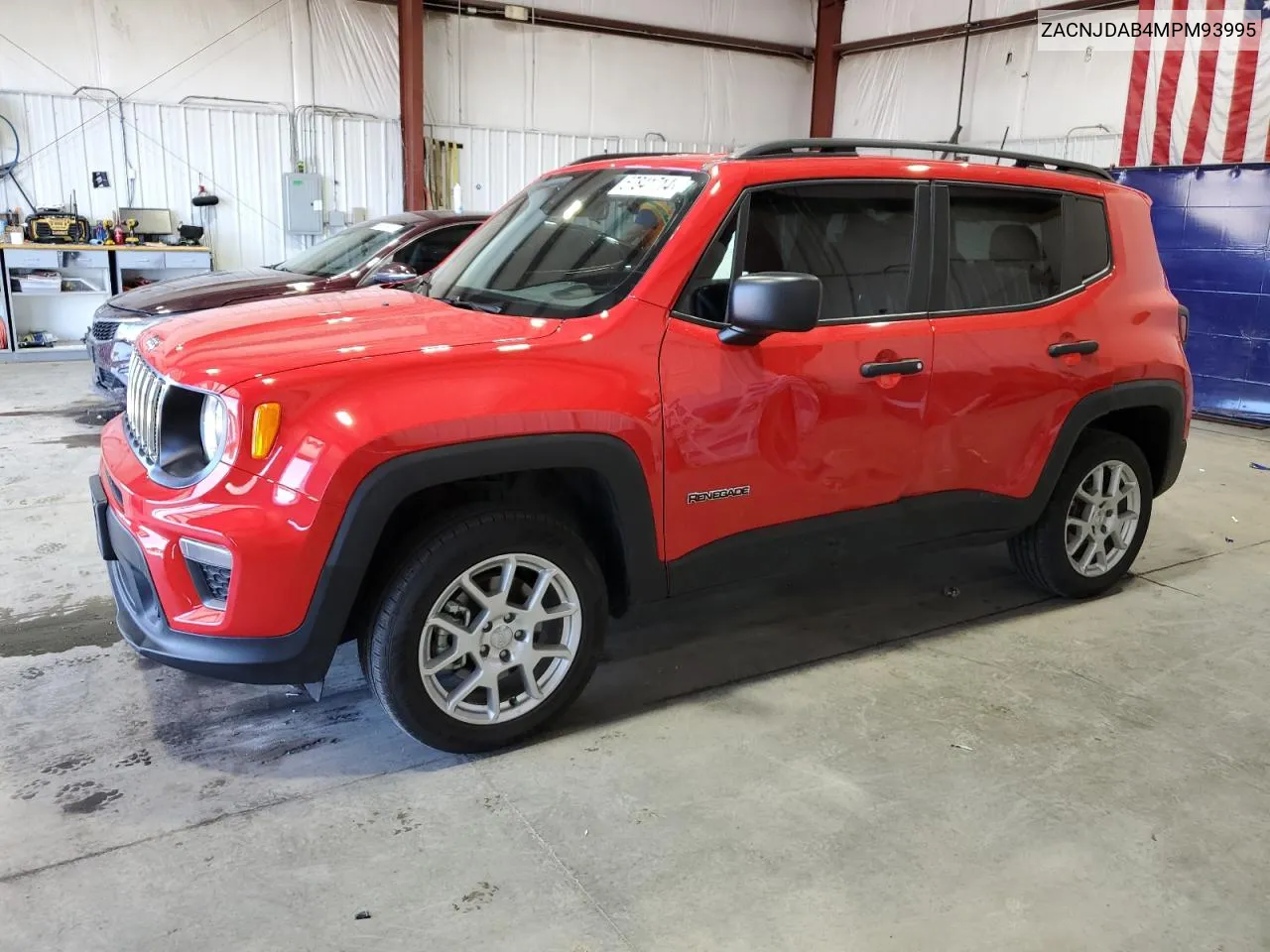 ZACNJDAB4MPM93995 2021 Jeep Renegade Sport