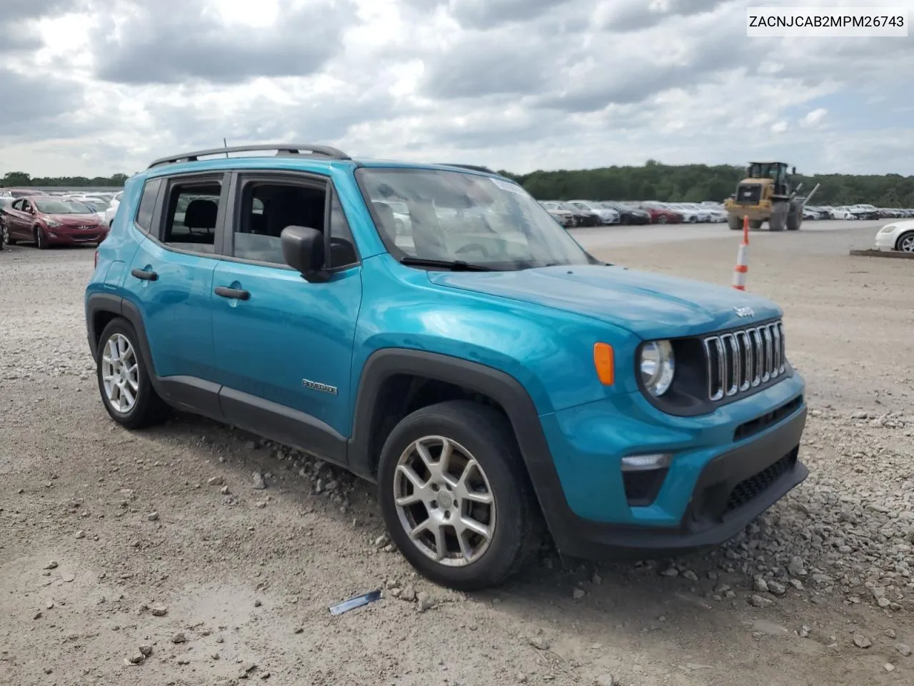 2021 Jeep Renegade Sport VIN: ZACNJCAB2MPM26743 Lot: 58598694