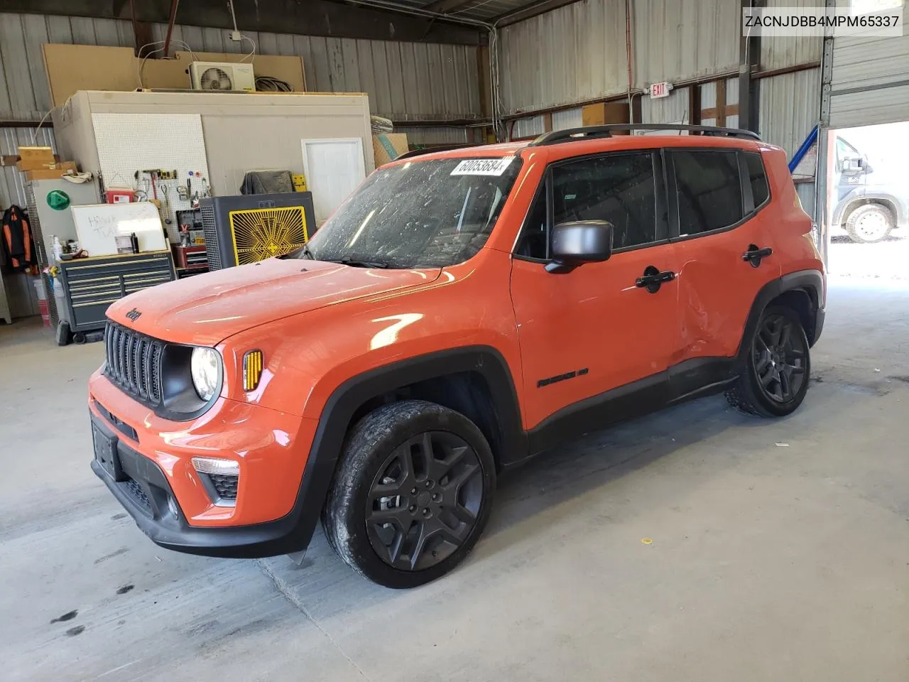 2021 Jeep Renegade Latitude VIN: ZACNJDBB4MPM65337 Lot: 60053684